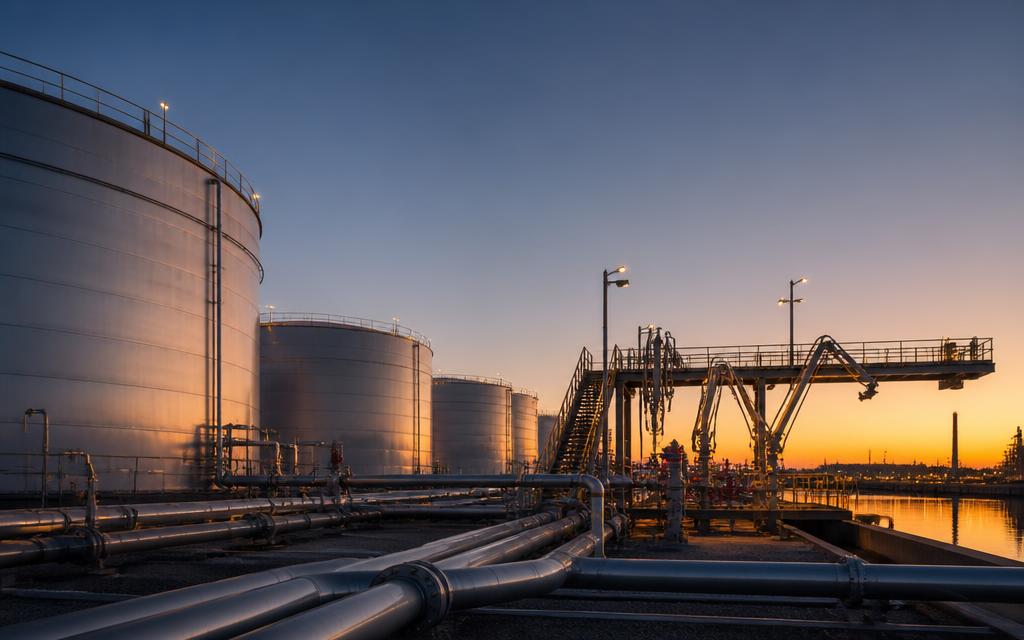 Energy refinery and industrial infrastructure